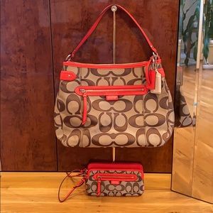 COACH BAG AND WALLET Authentic